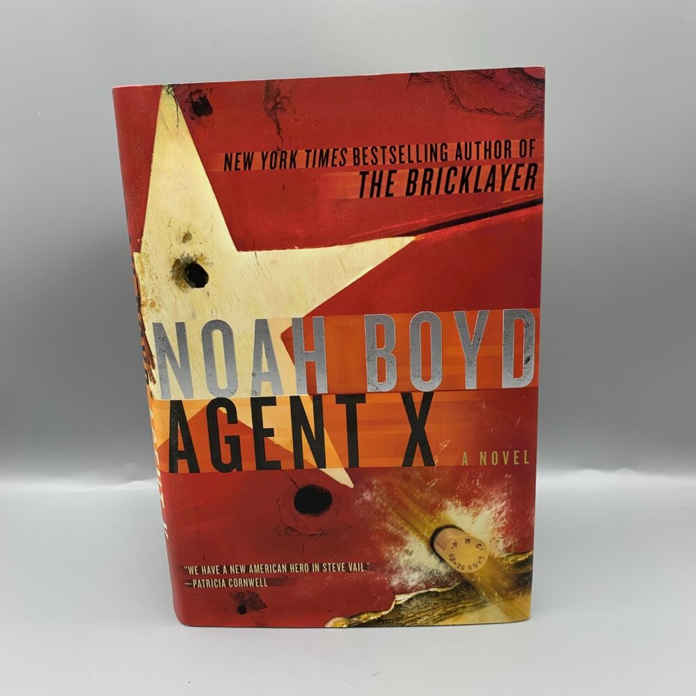 Agent X Suspense Hardcover Novel by Noah Boyd